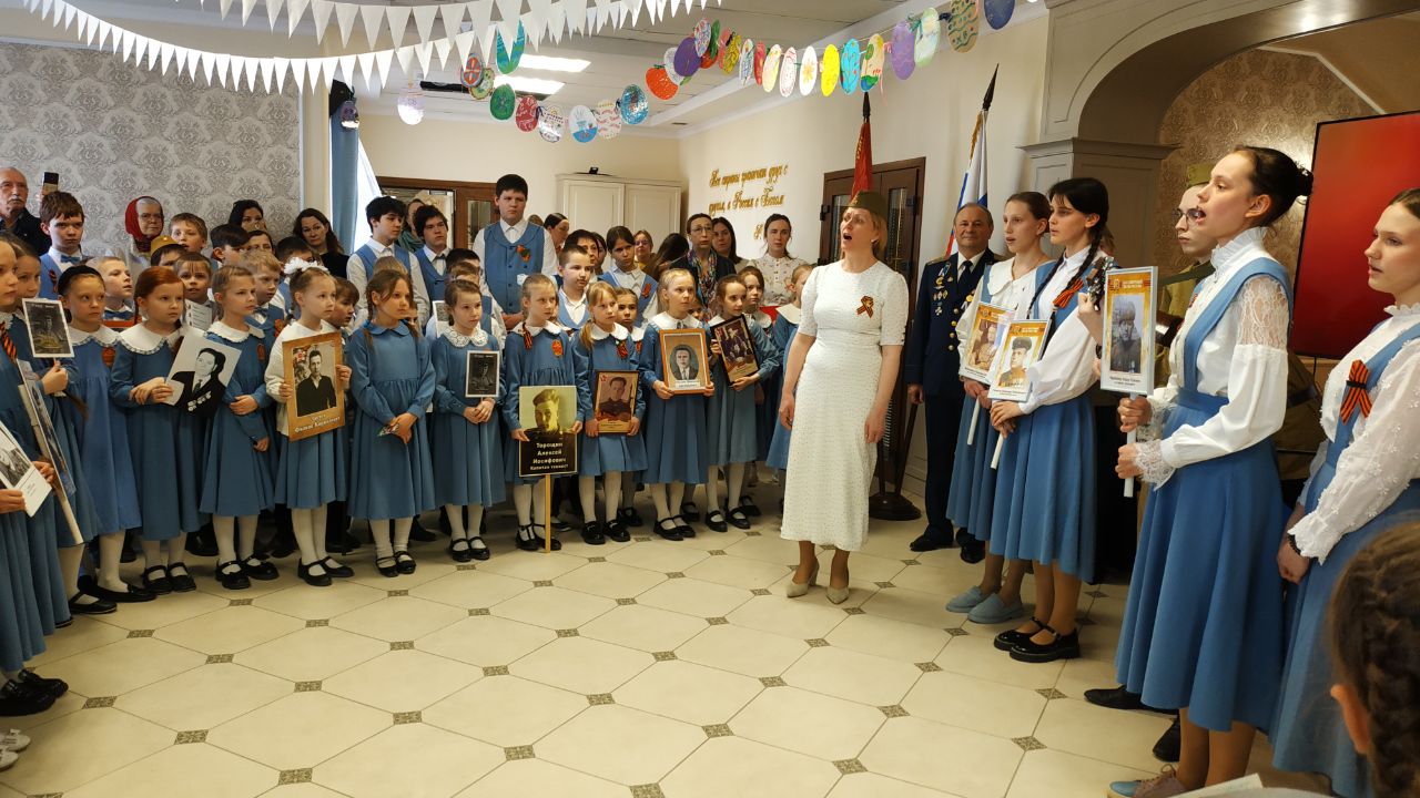 ПРАЗДНИК ДНЯ ПОБЕДЫ В АНДРЕЕВСКОМ ХРАМЕ